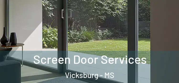 Screen Door Services Vicksburg - MS