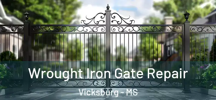 Wrought Iron Gate Repair Vicksburg - MS